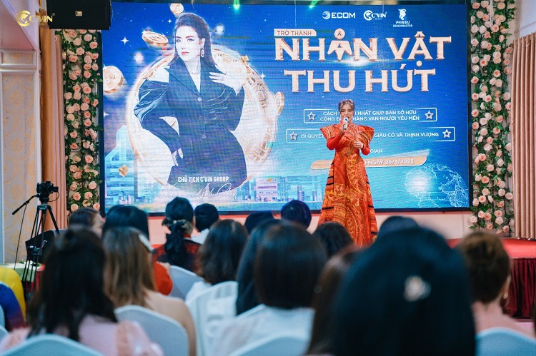 Hoa hậu Khả ái, Á hậu Doanh nhân toàn năng Nguyễn Minh Châu, Chủ tịch sáng lập của tập đoàn đa lĩnh vực C’VIN GROUP